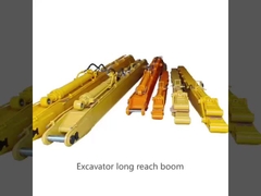 오랫동안 굴삭기 붐에 도달하세요