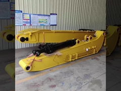 굴삭기 파일 드라이빙 팔