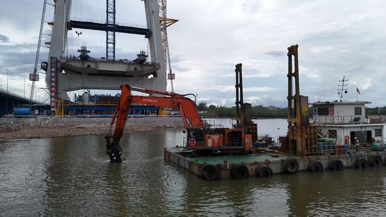 KOBELCO 히타치를 위한 버킷과 실린더와 함께 긴 팔 발굴기 팔