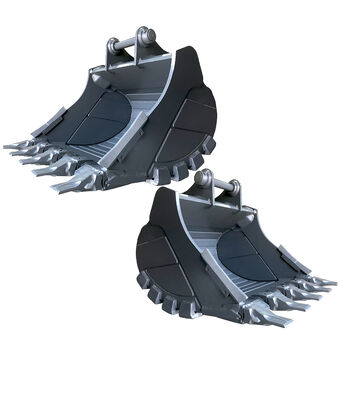 볼보 암석 버킷용 대형 굴착기, 중량물 취급 및 암석 지형에 적합