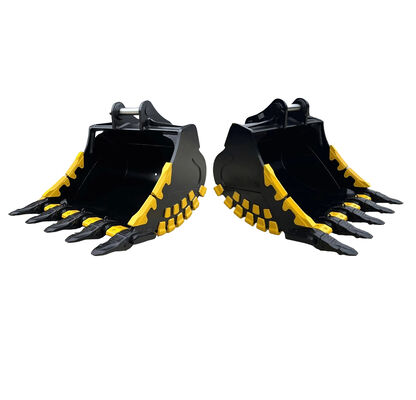 높은 용량 및 중력 강도 발굴기 바위 버킷 중량 바위 버킷 바위 버킷