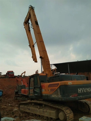 Q355B Q690D 파괴 굴삭기 긴 도달거리는 애벌레에서 붐을 일으킵니다