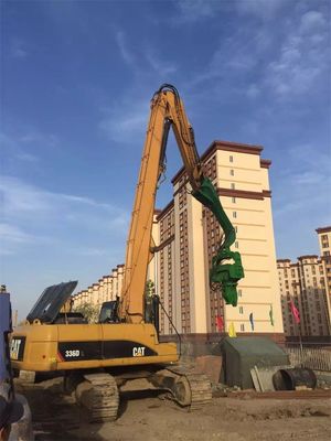 새니  히다찌 코마츠 두산을 위한 Q355B 재료 47-52T 굴삭기 파일드라이버 부착