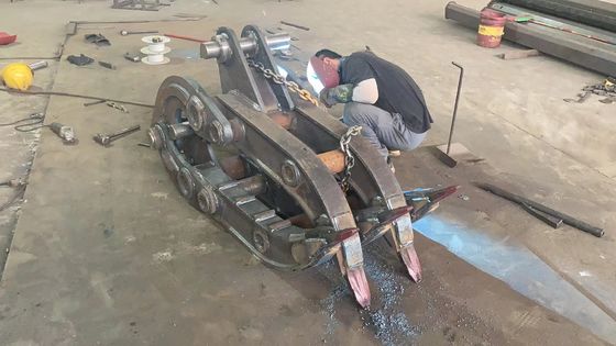 굴삭기,  Jcb 라이베르 지스러기 금속 잡기를 위한 CE 마모방지 기계적 잡기