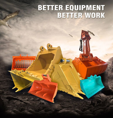 Q355B MN400 Hardox500 굴착기 물통 0.8 320 ZX200 DX200 SY205C를 위한 1개 Cbm