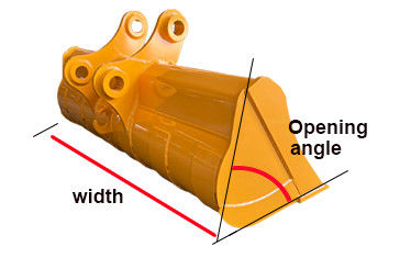 코마츠용 캐터필러 히타치 굴삭기용 코마츠용 캐터필러 미니 굴삭기 유압 머드 청소 틸트 버킷