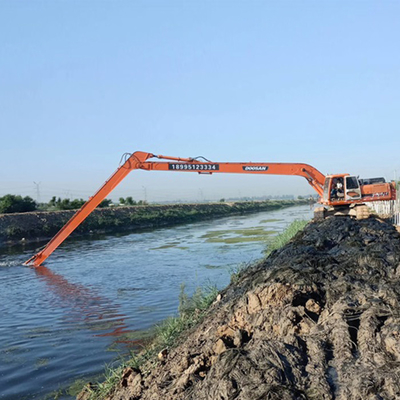 애벌레 Cat320 굴삭기 롱붐, 팔려고 내놓 CAT320D 굴삭기 롱 암 18M