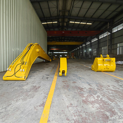 애벌레 Cat320 굴삭기 롱붐, 팔려고 내놓 CAT320D 굴삭기 롱 암 18M
