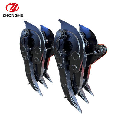 굴삭기,  Jcb 라이베르 지스러기 금속 잡기를 위한 CE 마모방지 기계적 잡기