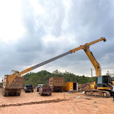 모충 CAT320 굴착기 망원경 붐 HG785 Q355B 14 미터