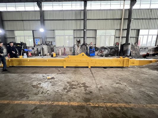 SY PC ZX를 위한 마모방지 10-40ton 굴삭기 망원성 붐 2 부분