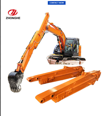 Q355B 발굴기 슬라이딩 붐 8000mm 최대 파고 깊이 600mm 트랙 신발