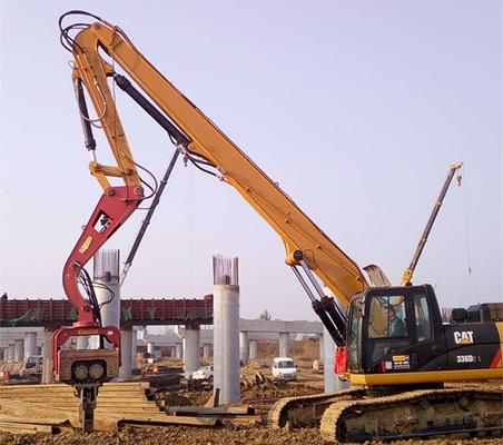 PC400 CAT352 DX700을 위한 고효율을 운전하는 OEM 11-20m 굴삭기 붐 파일
