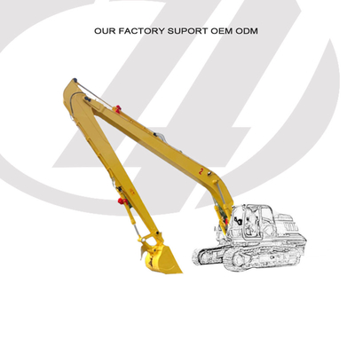 Q355B Cat Long Reach Excavator Booms 6~60톤의 발굴기용