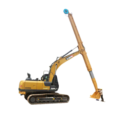 고 정밀 발굴기 두 단계 망원경 팔 12T-35T 기초 Pit Caisson 프로젝트 LG700 ZX240