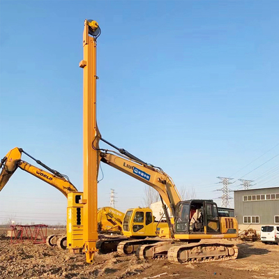 고 정밀 발굴기 두 단계 망원경 팔 12T-35T 기초 Pit Caisson 프로젝트 LG700 ZX240