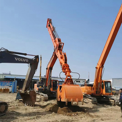 Antiwear 20-50ton 굴착기 망원경 붐 3 세그먼트 25m 30m 32m CAT SY PC ZX