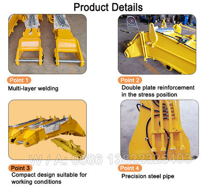 고양이 히타치 코마쓰 발굴기 터널 붐 발굴기 팔 발굴기 팔 발굴기 붐 및 팔 발굴기 붐 팔 단거리 붐