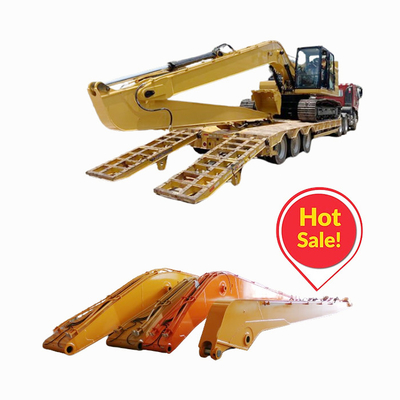 Q355B Cat Long Reach Excavator Booms 6~60톤의 발굴기용