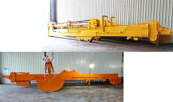 Antiwear 20-50ton 굴착기 망원경 붐 3 세그먼트 25m 30m 32m CAT SY PC ZX