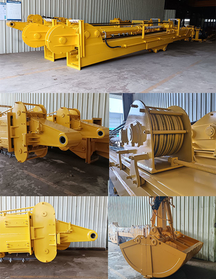 Antiwear 20-50ton 굴착기 망원경 붐 3 세그먼트 25m 30m 32m CAT SY PC ZX