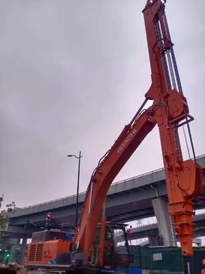 고 정밀 CAT320 발굴기 3 단계 망원경 팔 BS900E 깊은 구덩이 공학