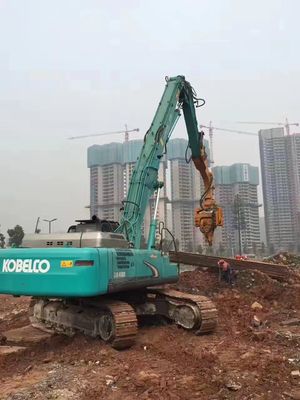 고효율의 ZX520 발굴기 기둥 팔 Q355B/Q690D 산슈 시립 환전 철도 다리 프로젝트 160도 각도로 열립니다.