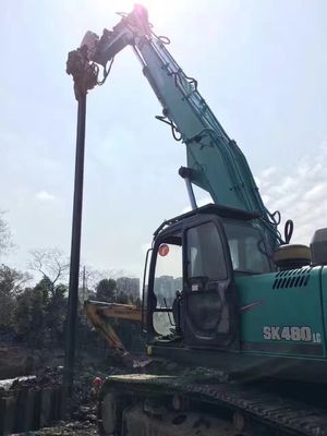 고효율의 ZX520 발굴기 기둥 팔 Q355B/Q690D 산슈 시립 환전 철도 다리 프로젝트 160도 각도로 열립니다.
