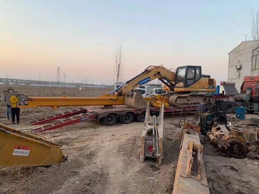 다기능 SK350 발굴기 망원경 팔 2단계 BS700/Q690D 지하 파이프 라인 풀 토양 발굴 프로젝트 35T