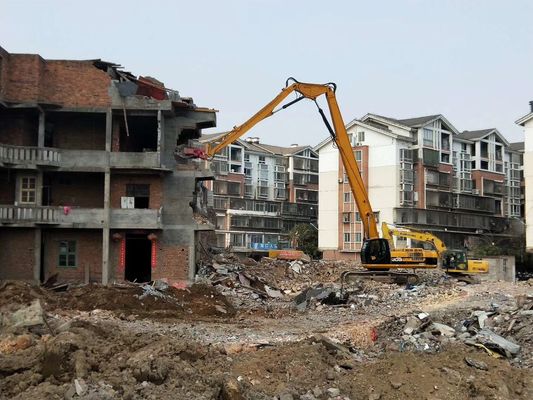 다기능 발굴기 3 단계 해체 팔 CAT325 Q355B의 정밀 분쇄