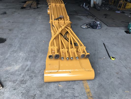 다기능 발굴기 3 단계 해체 팔 CAT325 Q355B의 정밀 분쇄