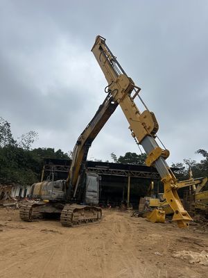 커스터마이징 할 수 있는 발굴기 XE370 3단계 망원경 팔 BS900 재료 가벼운 버킷 또는 포착 37T를 운반하는 데 효율적입니다