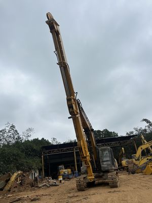 커스터마이징 할 수 있는 발굴기 XE370 3단계 망원경 팔 BS900 재료 가벼운 버킷 또는 포착 37T를 운반하는 데 효율적입니다
