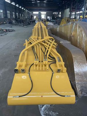 CAT349 22m Q355B 발굴기 덩어리 운전 팔 크기 팔 개척 각 약 160 °