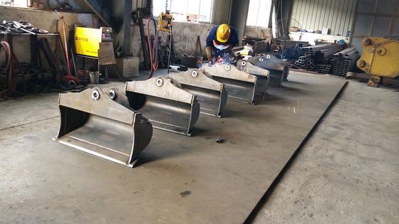 Cat312 PC130 스켈레톤 굴삭기 버킷, 내구성이 뛰어난 굴삭기 백호 부착물