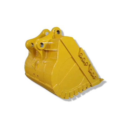 CAT320 0.7m3 굴삭기 돌 버킷 옐로우 컬러 Q355B 재료