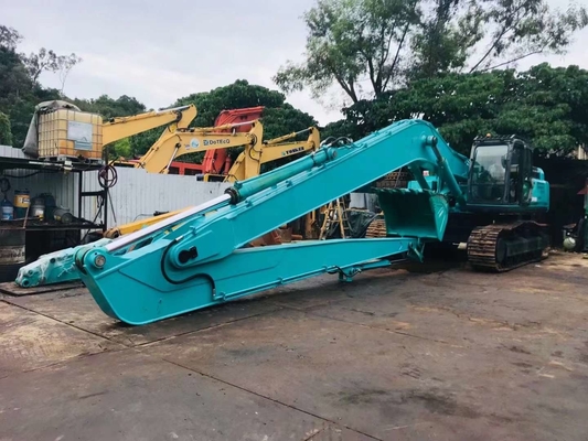 고벨코 20T SK200 굴삭기 붐 암 마모 저항자 강철 소재, 18m 긴 도달거리
