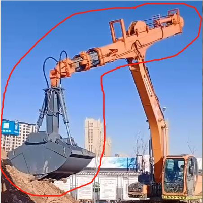 Antiwear 20-50ton 굴착기 망원경 붐 3 세그먼트 25m 30m 32m CAT SY PC ZX