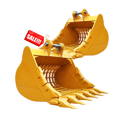 CAT320 ZX330 굴삭기 씨이브 버킷, OEM ODM 오래가는 골자 버킷