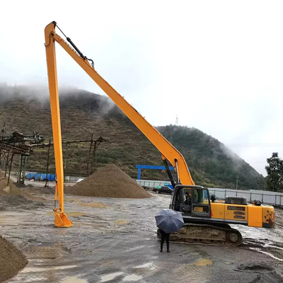 고벨코 부착 긴 도달거리 굴삭기 붐은 버킷과 실린더를 꿰뚫습니다