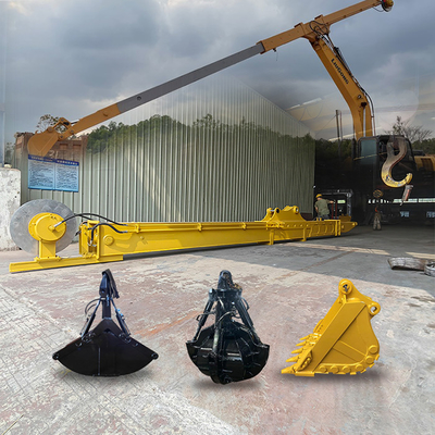 발굴기 바위 버킷 Cat320d CAT320 ZX200 DX200 SY205C를 위해 발굴기 망원경 팔 14M cat320