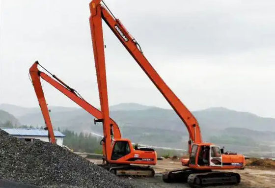 고품질 Cat320 발굴기 건설 기계 부품을위한 장거리 붐 팔